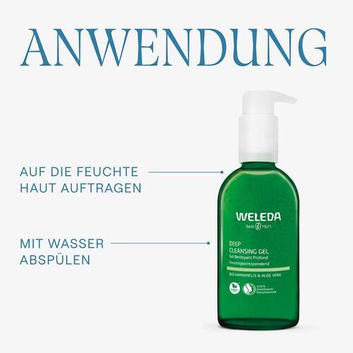 Weleda Deep Cleansing Gel mit Flasche - 2