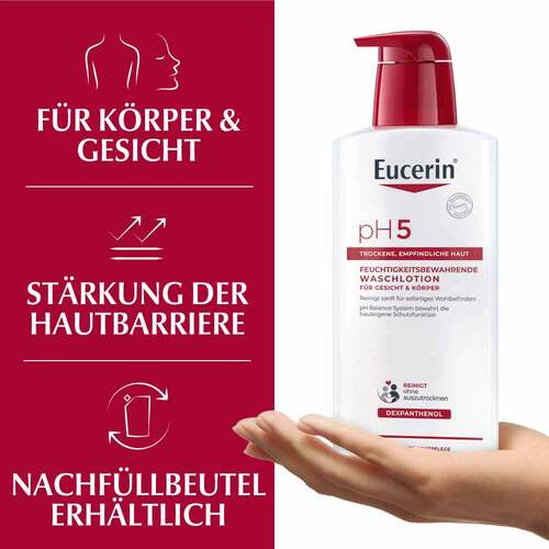 Eucerin pH5 Waschlotion empfindliche Haut  - 3