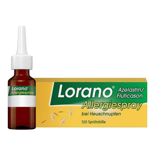 Lorano Azelastin / Fluticason Allergiespr.b.Heuschn. - 2