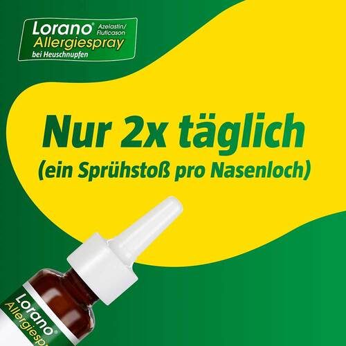 Lorano Azelastin / Fluticason Allergiespr.b.Heuschn. - 6