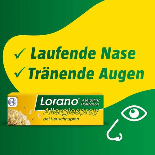 Lorano Azelastin / Fluticason Allergiespr.b.Heuschn. - 7