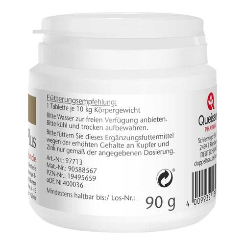 Doppelherz f&uuml;r Tiere Biotin Plus Tabletten f&uuml;r Hunde - 3