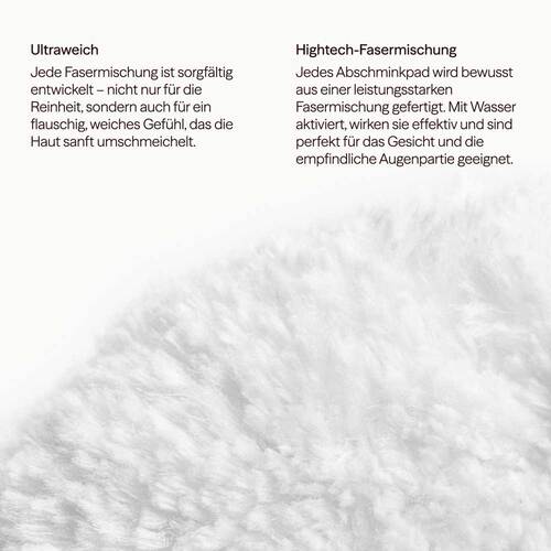 Abschmink- &amp; Waschpads wei&szlig; - 3