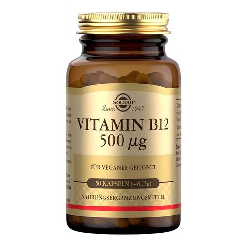 Solgar Vitamin B12 500 µg Kapseln - 1