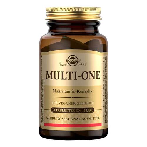 Solgar Multi-One Multivitamin-Komplex Tabletten - 1