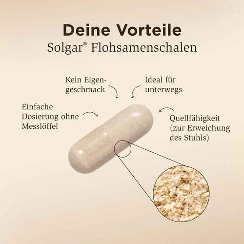 Solgar Flohsamenschalen 500 mg Kapseln - 4