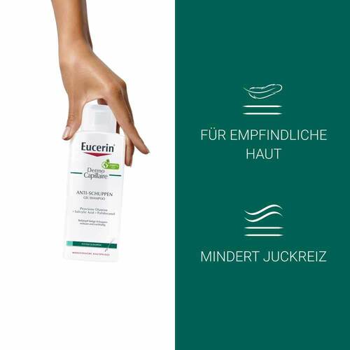Eucerin Dermocapillaire Anti-Schuppen Gel Shampoo - 3