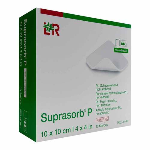 Suprasorb P PU-Schaumv.nicht klebend 10x10 cm - 1