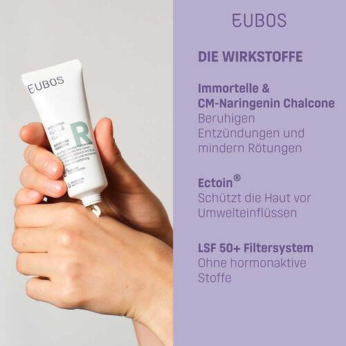 Eubos K&uuml;hl &amp; Klar Anti-R&ouml;tung Tagescreme LSF 50 +  - 4