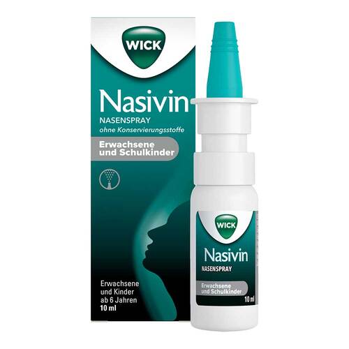 WICK Nasivin Nasenspray oK Erwachsene / Schulkin.0,5 mg / ml - 1