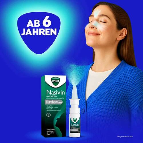 Wick Nasivin Nasenspray oK Erwachsene/Schulkinder 0,5 mg/ml - 6