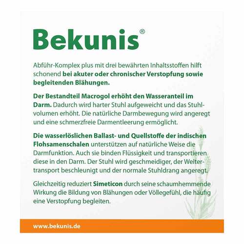 Bekunis Abf&uuml;hr-Komplex plus Pulver - 2