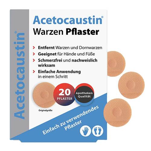 Acetocaustin Warzenpflaster - 1