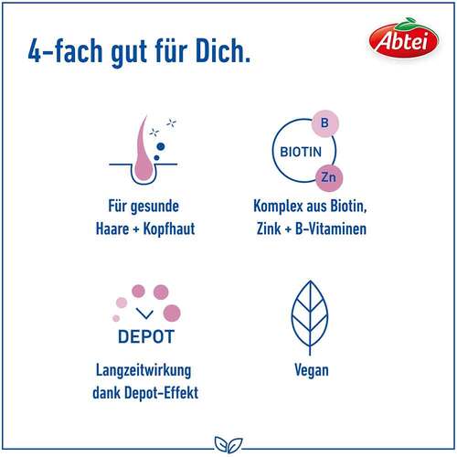 Abtei Haar Vital Intensiv-Kur Tabletten - 2