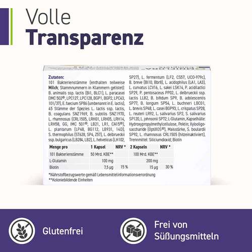 Omniflora Complete 101 Bakterienst&auml;mme 100 Mrd.KBE - 2