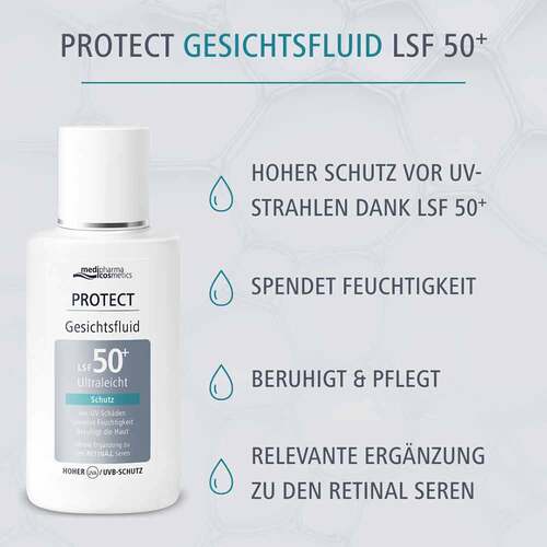 Medipharma cosmetics Protect Gesichtsfluid LSF 50 +  - 3
