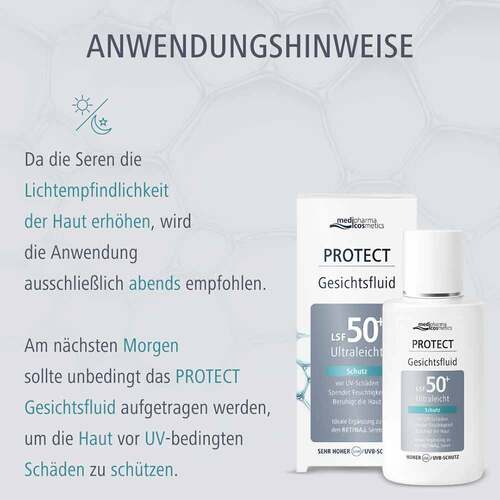 Medipharma cosmetics Protect Gesichtsfluid LSF 50 +  - 7