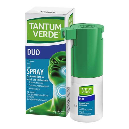 Tantum Verde duo 1,5mg / ml + 5mg / ml Spray Anw.Mundh&ouml;. - 2
