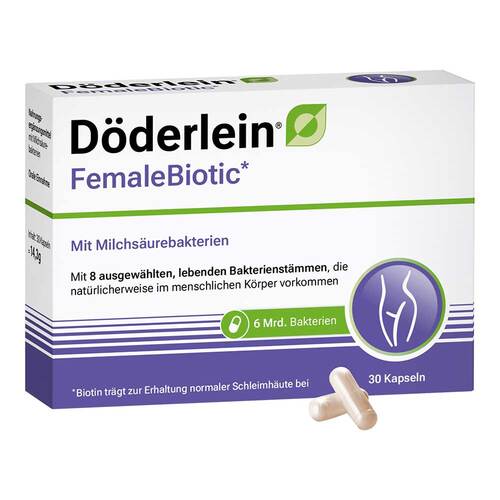 D&ouml;derlein Female Biotic mit Milchs&auml;urebakterien Kapseln  - 1