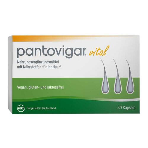 Pantovigar vital Kapseln mit N&auml;hrstoffen f&uuml;r Haare - 1