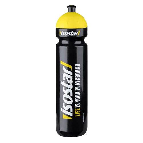 Isostar Push Pull Trinkflasche black 1000 ml - 1