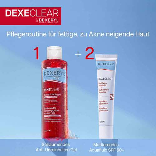 Dexeryl Dexeclear mattierendes Aquafluid SPF 50 - 8