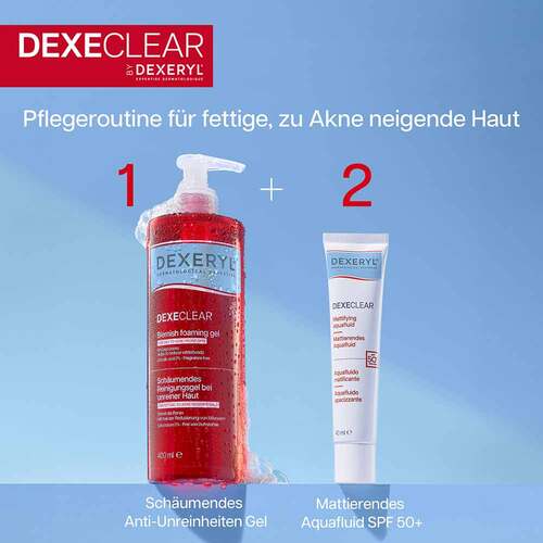 Dexeryl Dexeclear Reinigungsgel sch&auml;umend f&uuml;r unreine Haut - 7