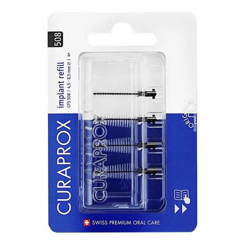 Curaprox Cps 508 Interdentalb&uuml;rste implant 1,7 - 8,5 mm - 1