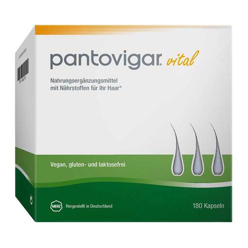 Pantovigar vital Kapseln mit N&auml;hrstoffen f&uuml;r Haare - 1