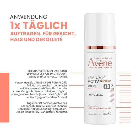 Avene Hyaluron Activ Procedure Retinal Creme - 8