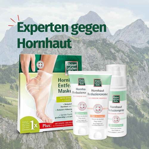 Allg&auml;uer Latschenkiefer Hornhaut Reduziercreme - 5