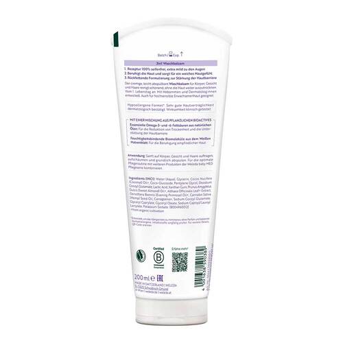 Weleda 3in1 Waschbalsam wei&szlig;e Malve - 2