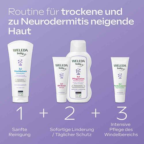 Weleda 3in1 SOS Balsam wei&szlig;e Malve - 3