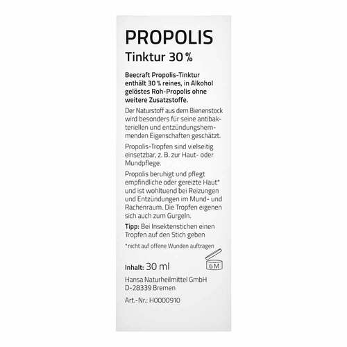 Beecraft Propolis Tinktur 30% - 3