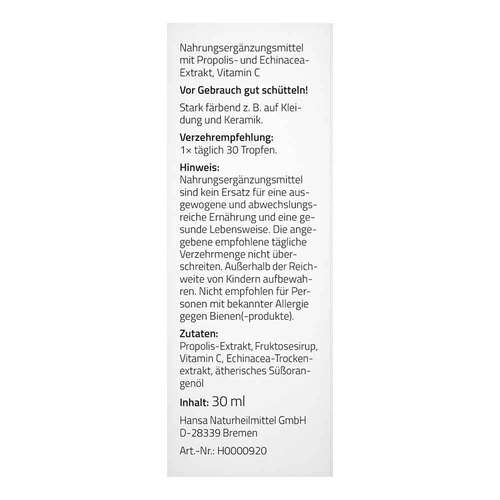 Beecraft Propolis Tropfen 55% plus Echinacea - 4