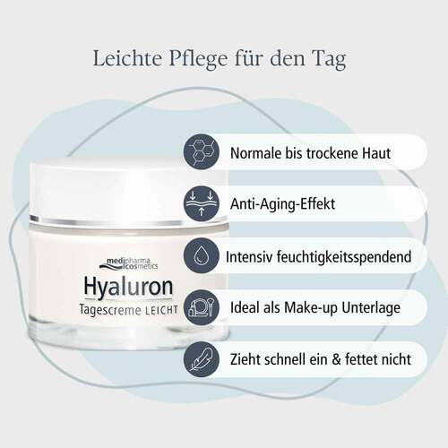Hyaluron Tagescreme leicht - 3