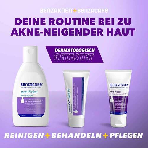 Benzacare Anti-Pickel Feuchtigkeitspflege SPF 30 - 5