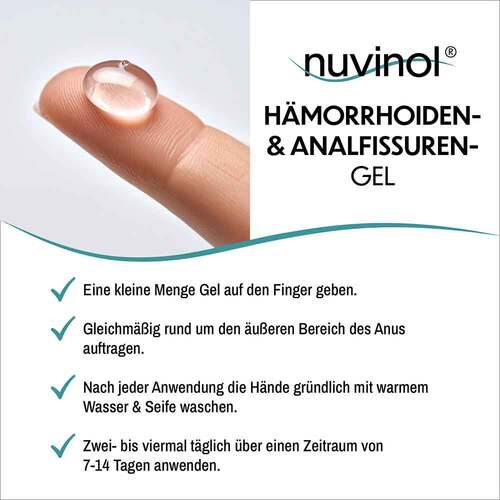 Nuvinol H&auml;morrhoiden-Gel und Analfissuren-Gel - 5