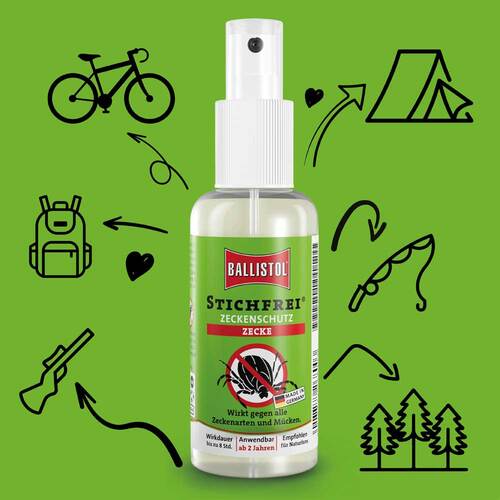 Ballistol Stichfrei Zeckenschutz Pumpspray - 5