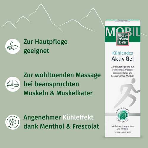 Allg&auml;uer Latschenkiefer k&uuml;hlendes Aktiv Gel - 3