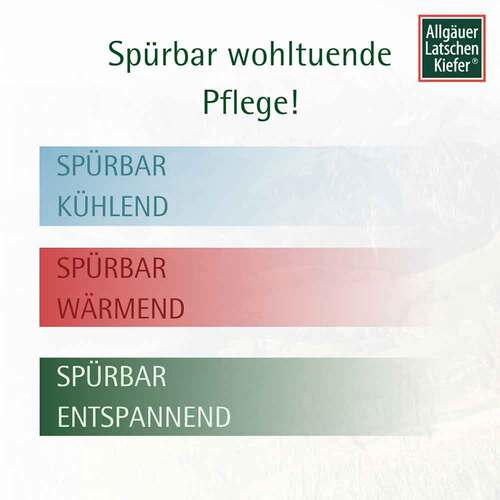 Allg&auml;uer Latschenkiefer k&uuml;hlendes Aktiv Gel - 7