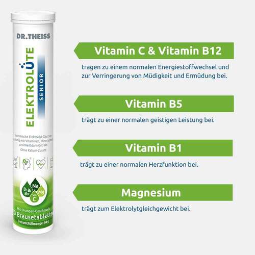 Dr. Theiss Elektrol&uuml;te Senior Brausetabletten - 3