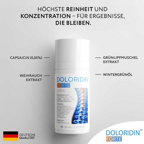 Doloridin Forte Creme bei Muskel-u.Gelenkschmerzen - 3