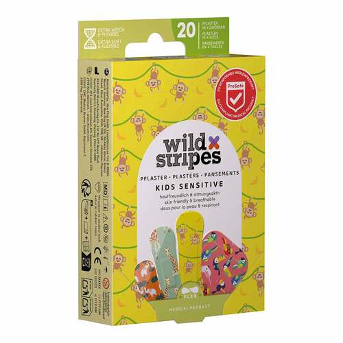 Wild Stripes Kids sensitive Jungle Vibe Pflaster - 1