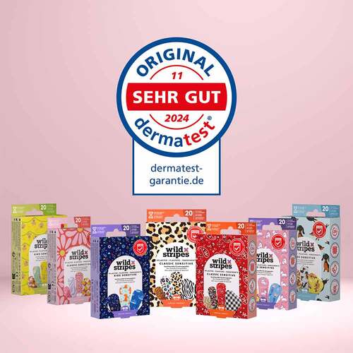 Wild Stripes Kids sensitive Jungle Vibe Pflaster - 7