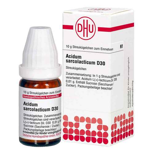 Acidum sarcolacticum D 30 Globuli - 1
