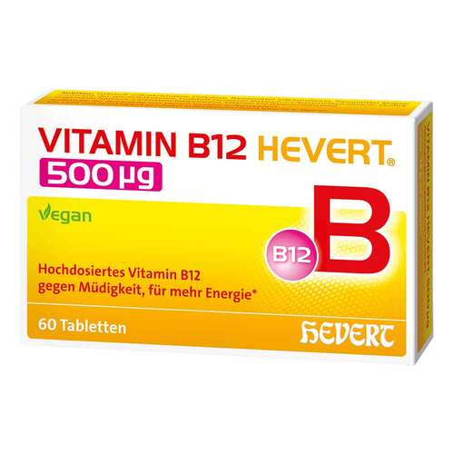 Vitamin B12 Hevert 500 µg Tabletten - 1