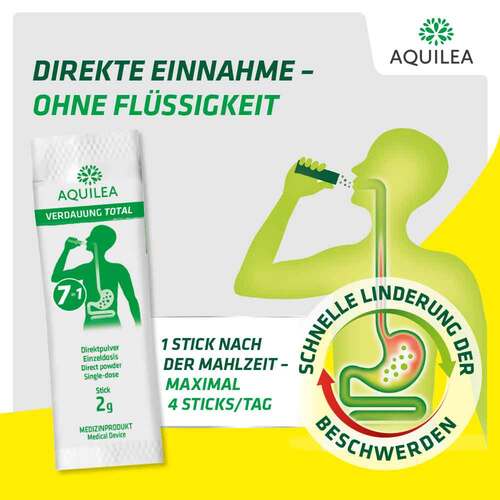 Aquilea Verdauung Total Pulver zum Einnehmen Sticks - 4