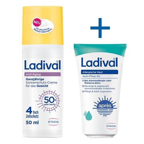 Ladival Anti-Aging Sonnenschutz-Creme LSF 50 +  - 1