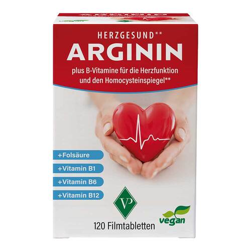 Arginin Herzgesund + Vit.B1 + B6 + B12 + Fols&auml;ure Filmtab. - 1